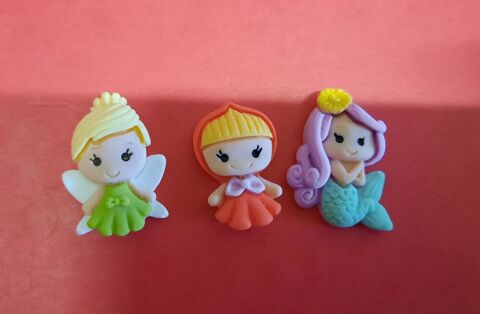 Lot 3 figurine miniature - ange - sirne - fillette - neuf 2 Domart-en-Ponthieu (80)