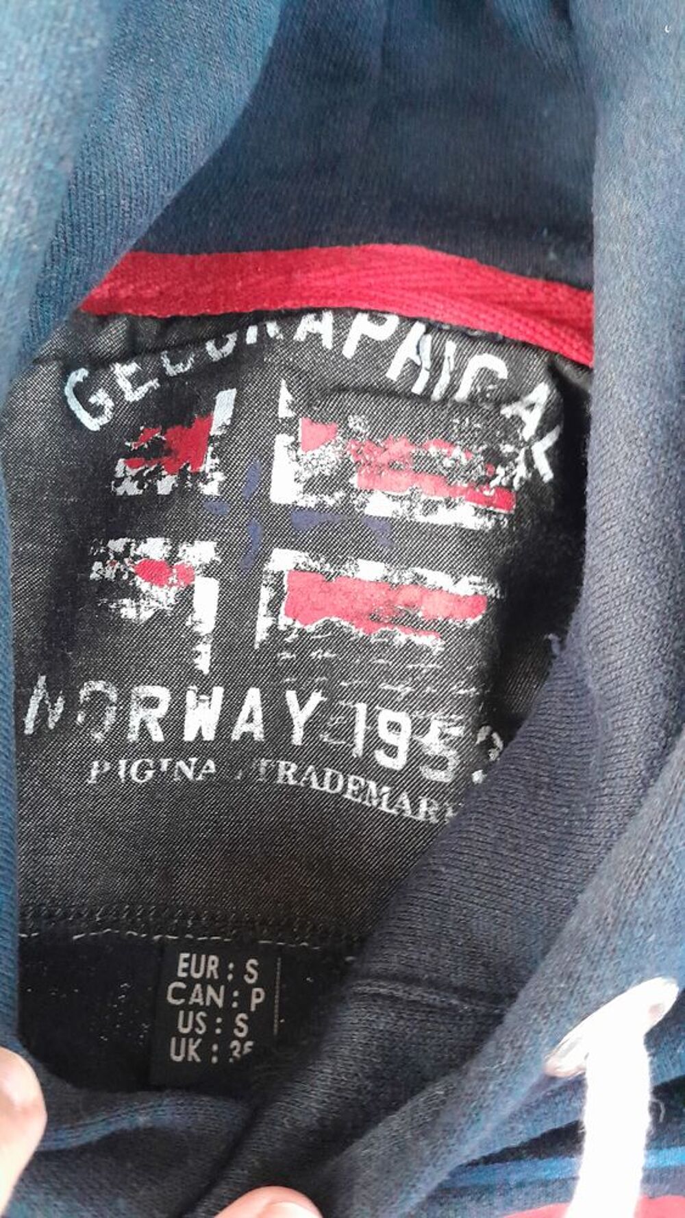 Sweat capuche Geographical Norway Vêtements