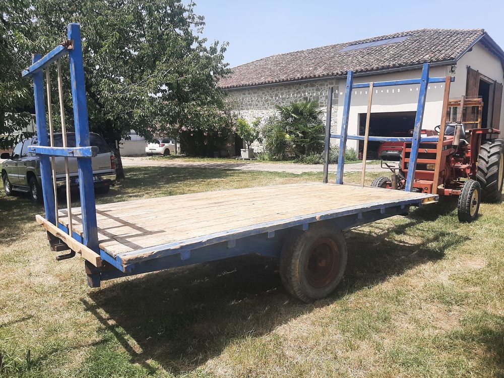 une remorque bois Bricolage