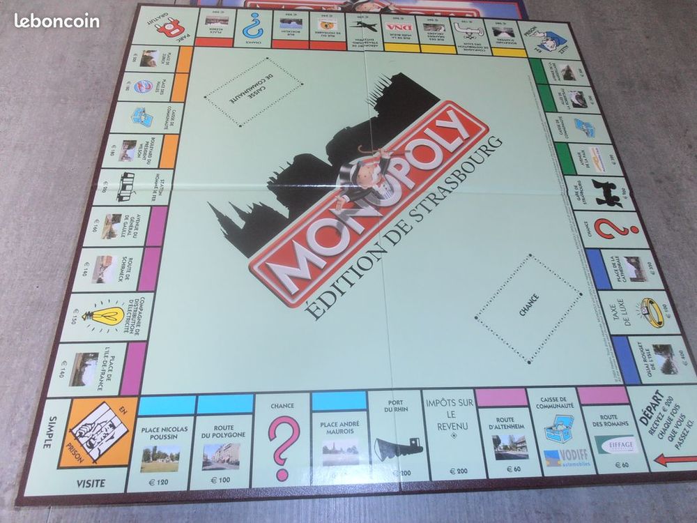 Monopoly Strasbourg complet et en tr&egrave;s bon &eacute;tat. Jeux / jouets