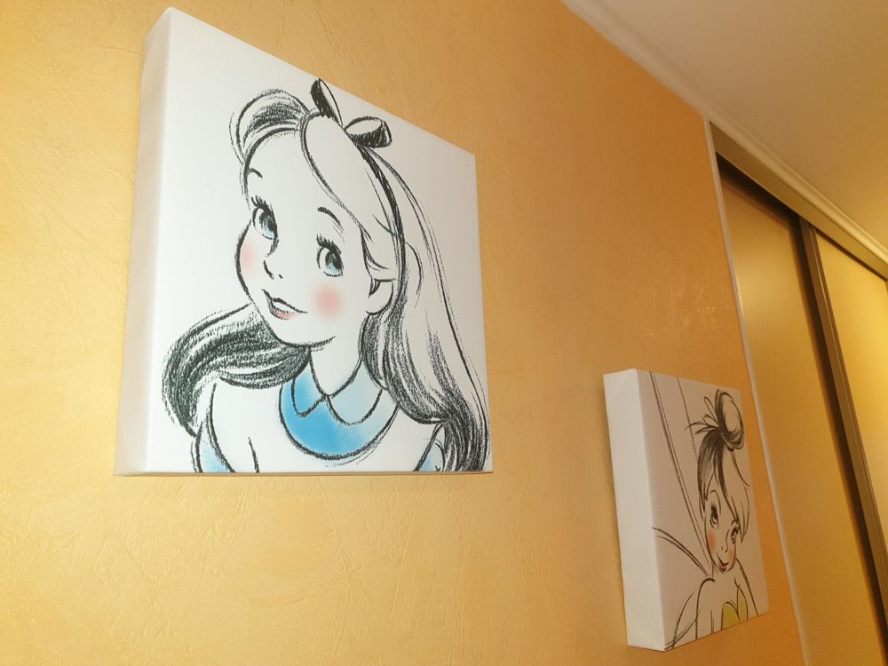 Toile Disney imitation tableau Décoration
