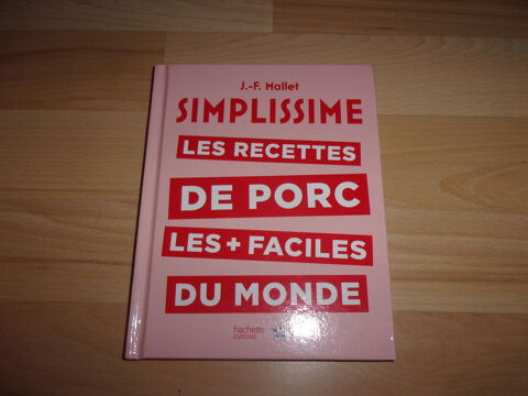 Livre Simplissime Les recettes de porc (Neuf) 4 Ardoix (07)