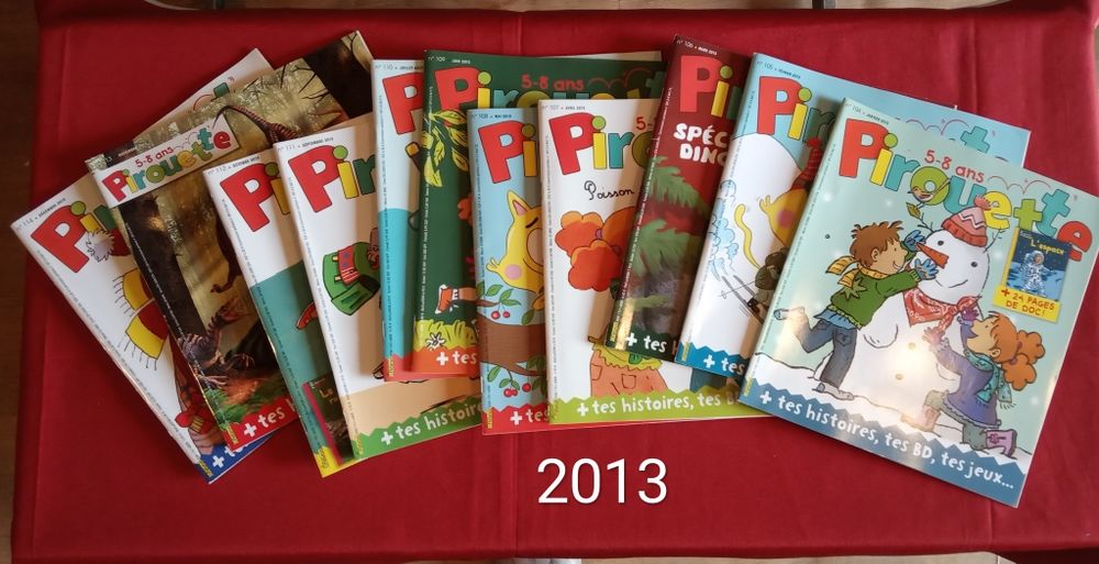 Magazines pirouette 2013 Jeux / jouets