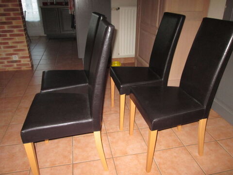 4 CHAISES DE SALLE A MANGER EN T.B.E. 160 Bess-sur-Braye (72)