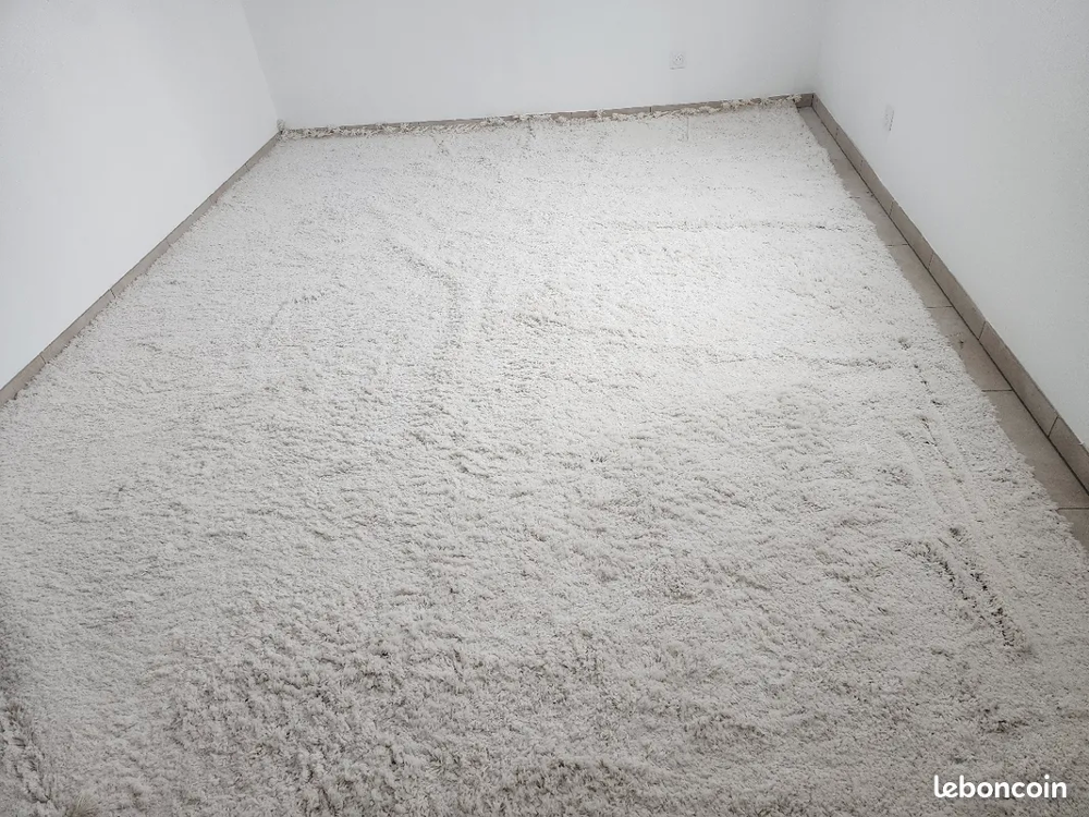 Tapis Salon Chambre Poils Longs BOHO Décoration