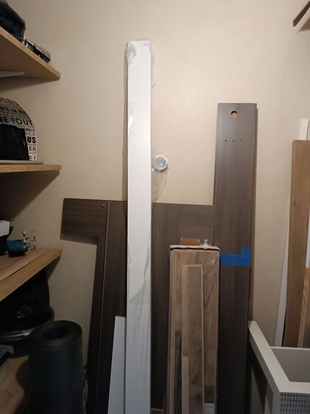 Plinthes blanches Bricolage