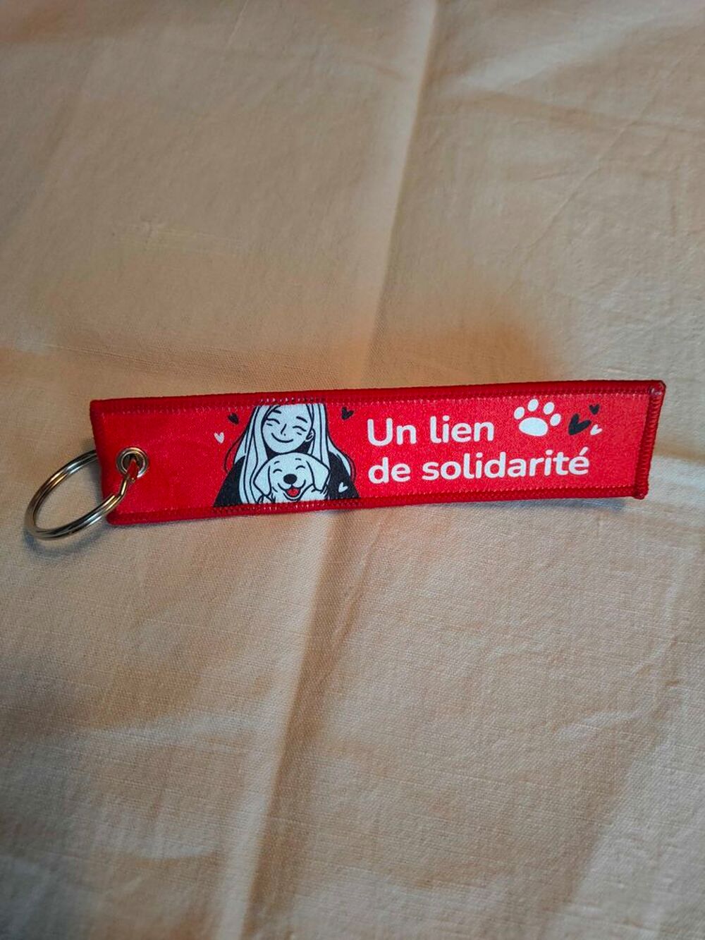 Porte-clefs un lien de solidarit&eacute; 