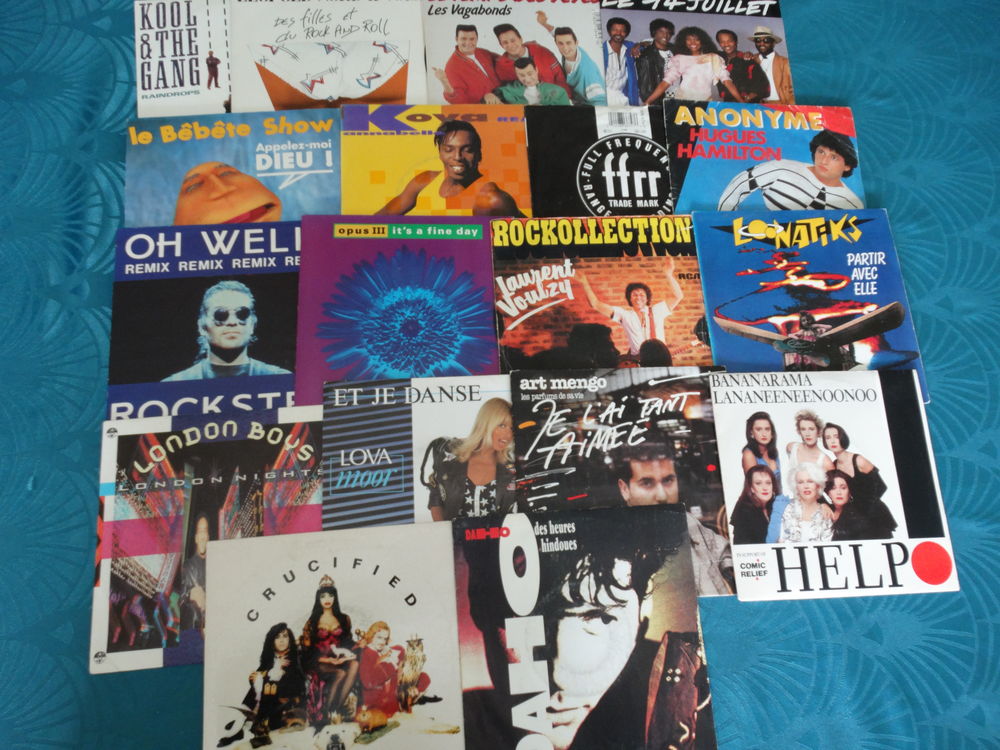 Vinyls 45 tours CD et vinyles