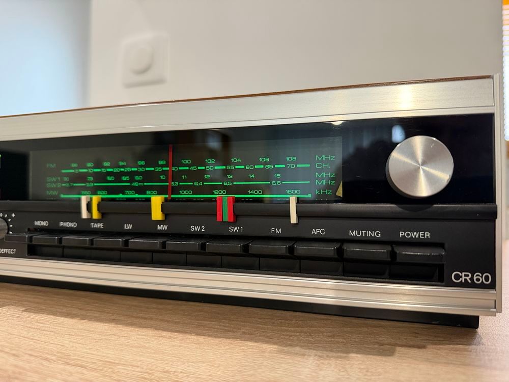 Ampli-tuner DUAL CR60 DANS UN ETAT EXCEPTIONNEL Audio et hifi