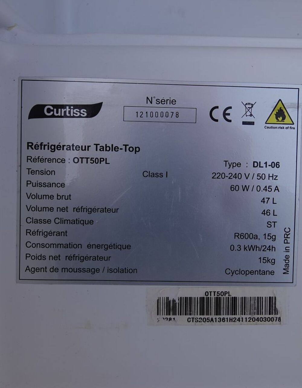 frigo Electroménager