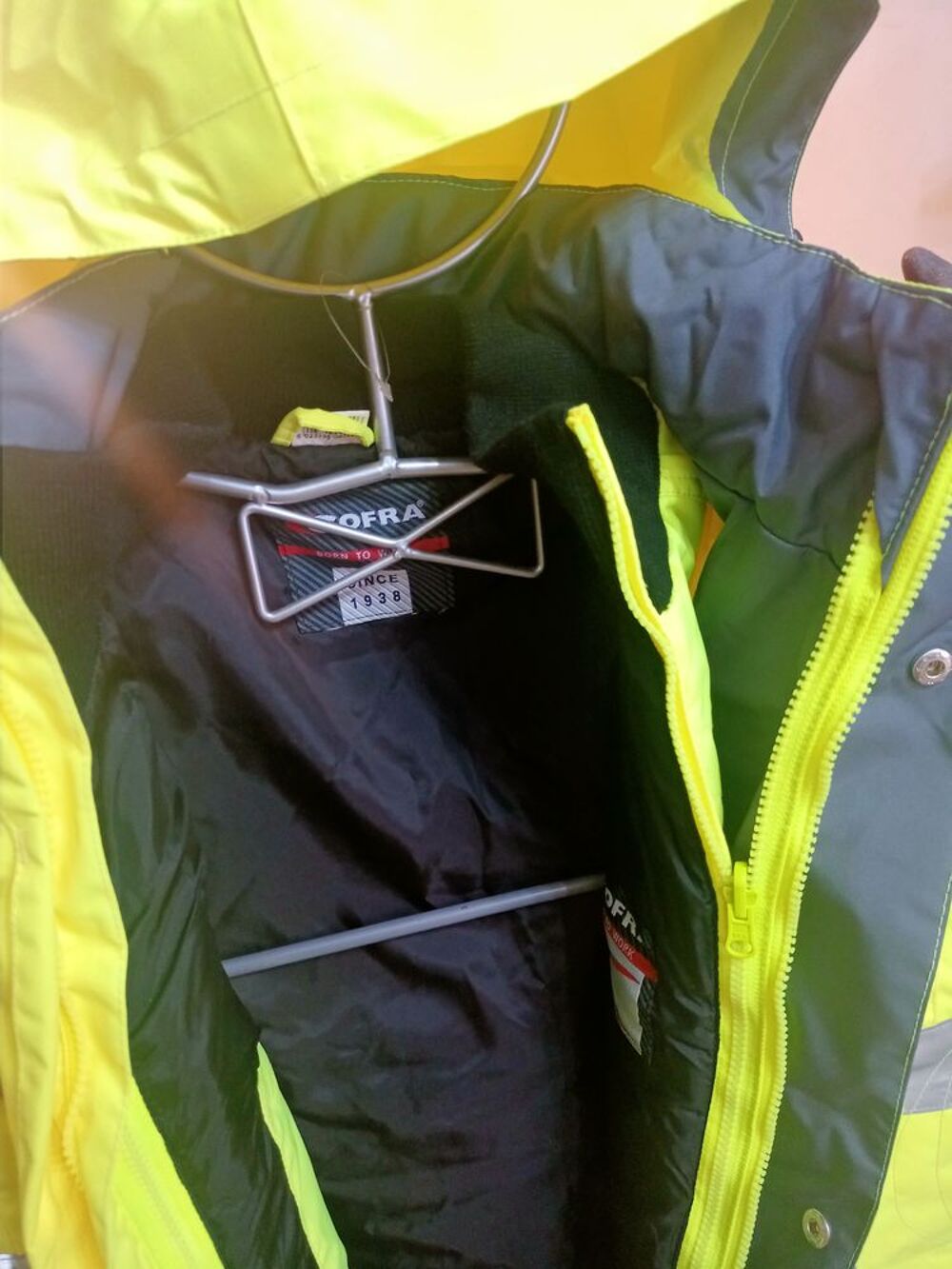 Veste homme reflechissante Vêtements