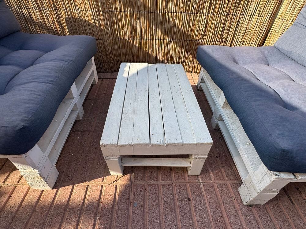 canap&eacute; ext&eacute;rieur en bois Meubles
