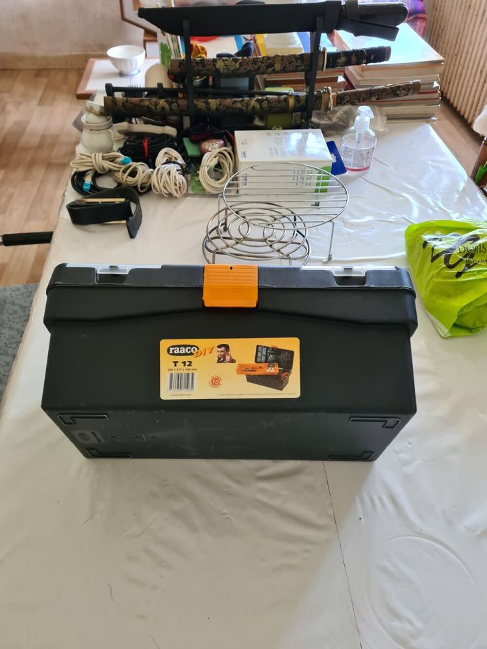 Bo&icirc;te FR Caisse - Coffre &agrave; Outils En 100% Pvc Raaco Diy 15 L Bricolage