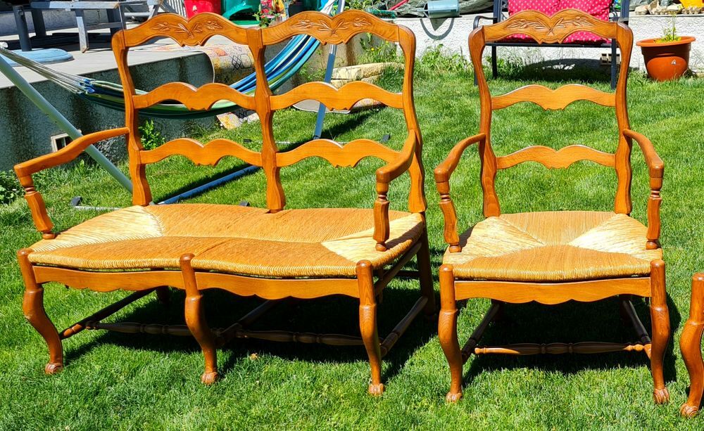 Salon proven&ccedil;al : Radassier 2 places Paire de fauteuils Meubles