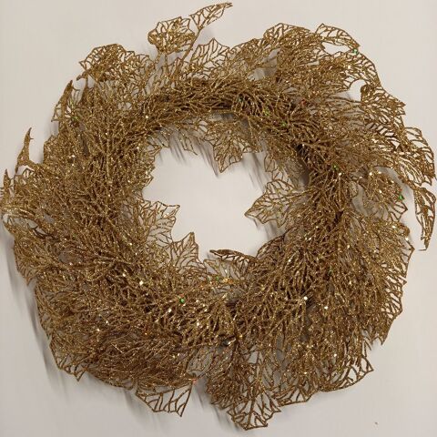 D�coration, couronne en or (imitation) pour la porte d'entr� 29 Saumur (49)