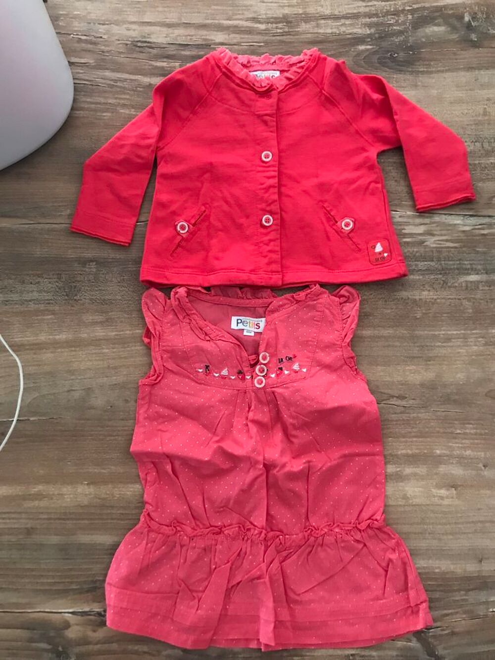 Ensemble robe/gilet enfant fille " La compagnie de Vêtements enfants