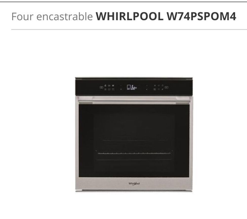 four whirpool Electromnager