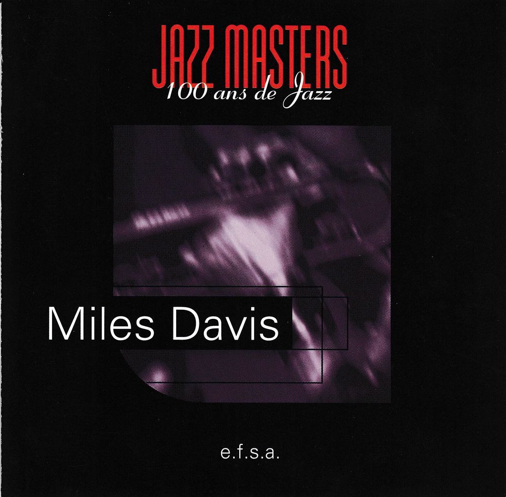 CD Miles Davis Jazz Masters (100 Ans De Jazz) CD et vinyles
