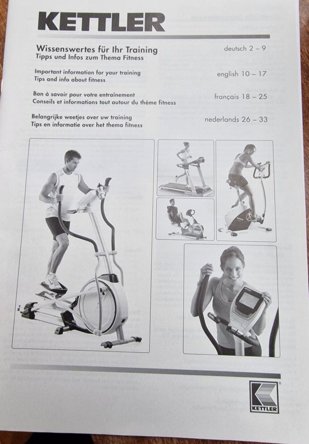 VELO ELLIPTIQUE KETTLER CTR3 Sports