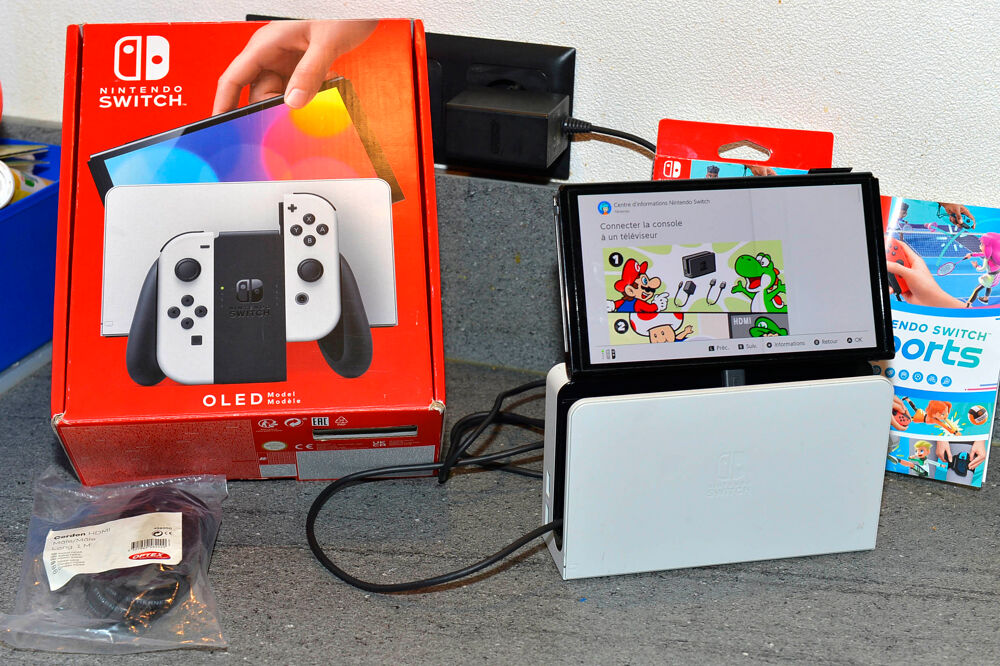 nintendo switch oled Consoles et jeux vidéos