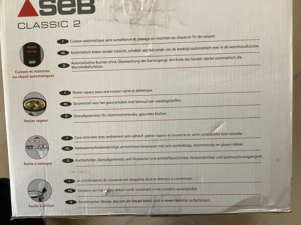 risoteuse Seb Electroménager