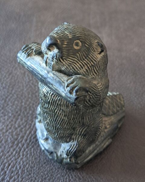 sculpture figurine animali�re en r�sine finition pierre  10 Carnon Plage (34)