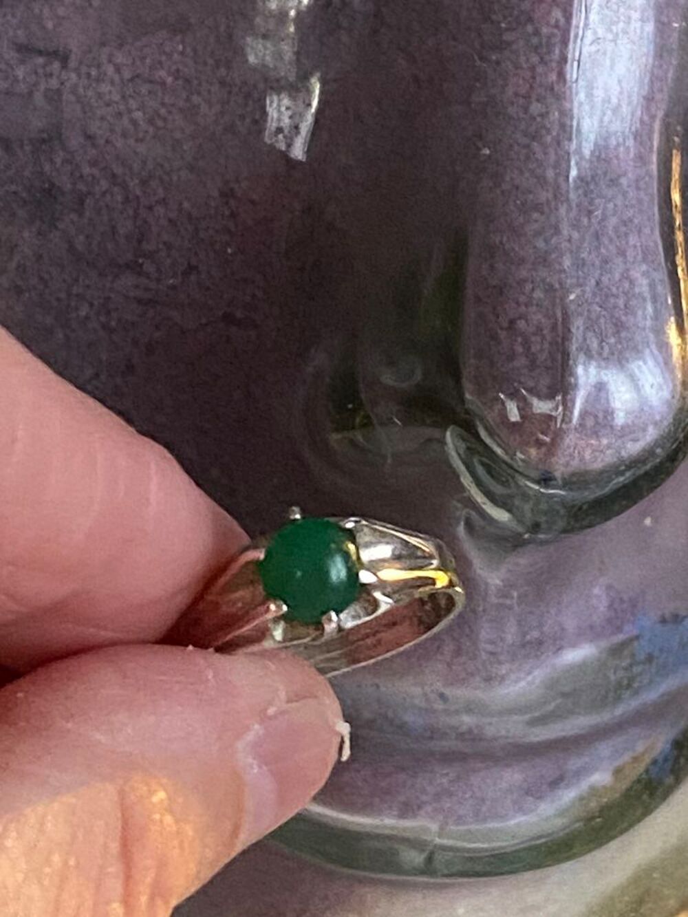 Bague poin&ccedil;on 950 Bijoux et montres