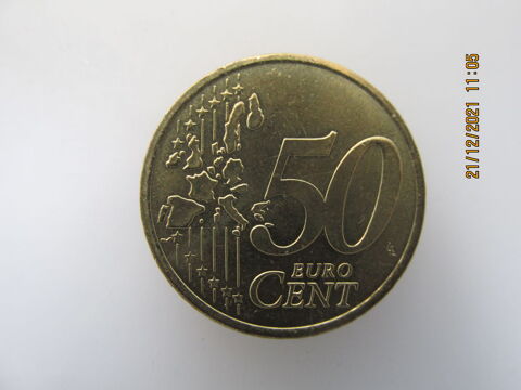 50 CENTIMES d'EURO    FRANCE 2002 5 Bollne (84)