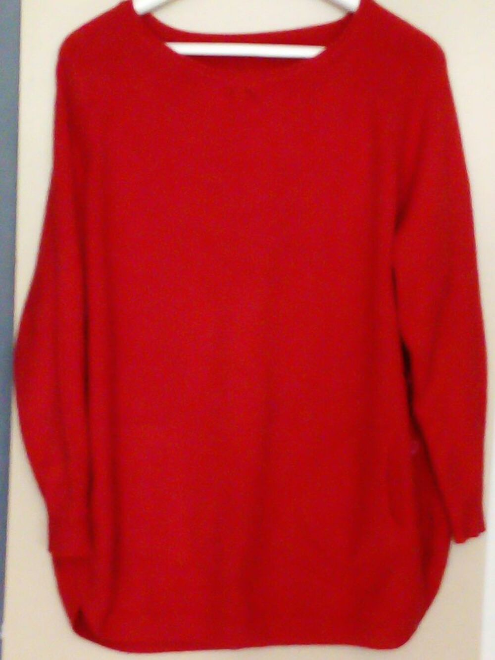 Pull rouge femme Vêtements