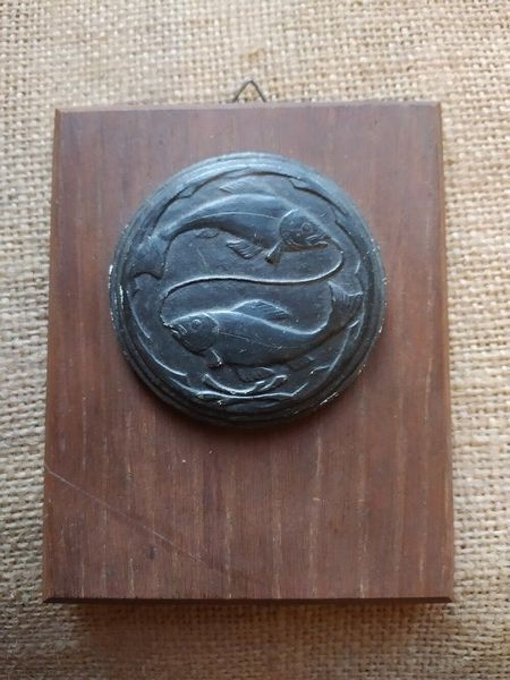 M&eacute;daille Poissons Oppos&eacute;s Symbolisme Religion Astrologie 