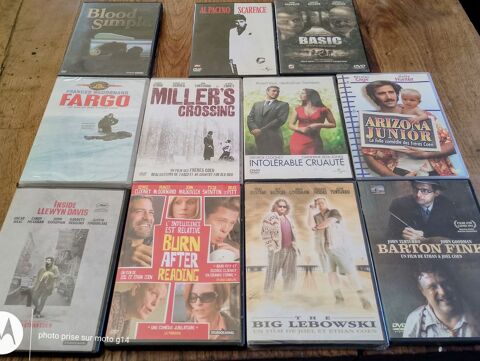 Dvd des frères COEN lot de 9, + 2 classiques offerts 28 Lavaur (81)