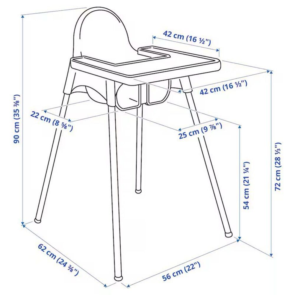 Chaise b&eacute;b&eacute; IKEA antilop Puériculture