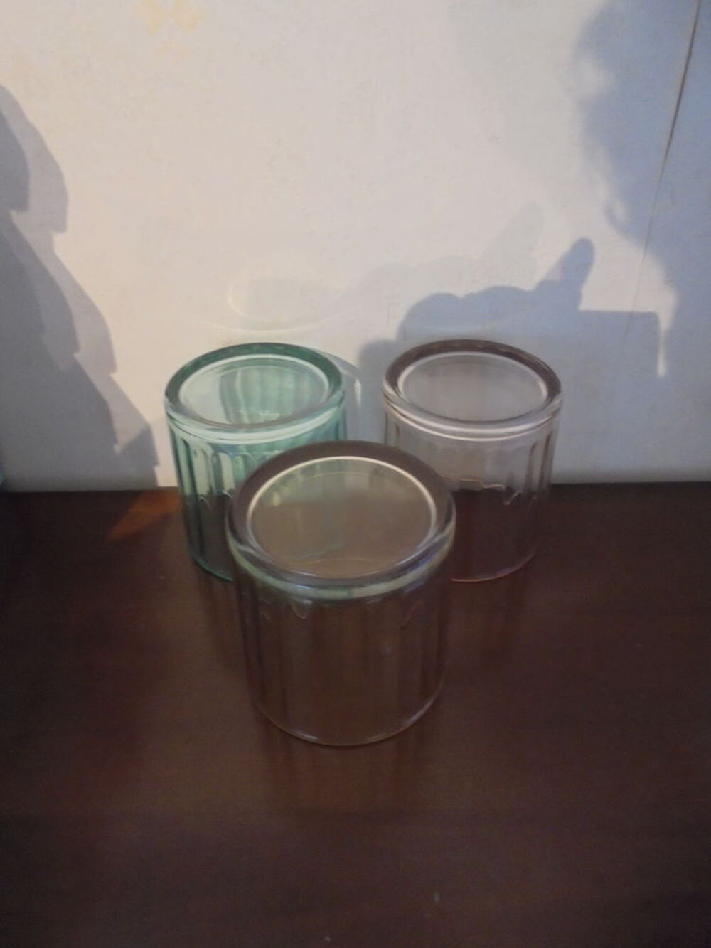 Lot de 3 photophores couleurs (30) D�coration