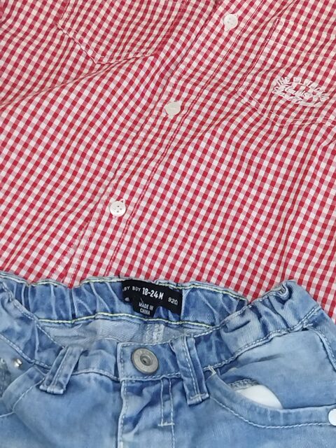 Ensemble v�tements gar�on 2 ans chemise et pantalon 10 Lyon 7 (69)