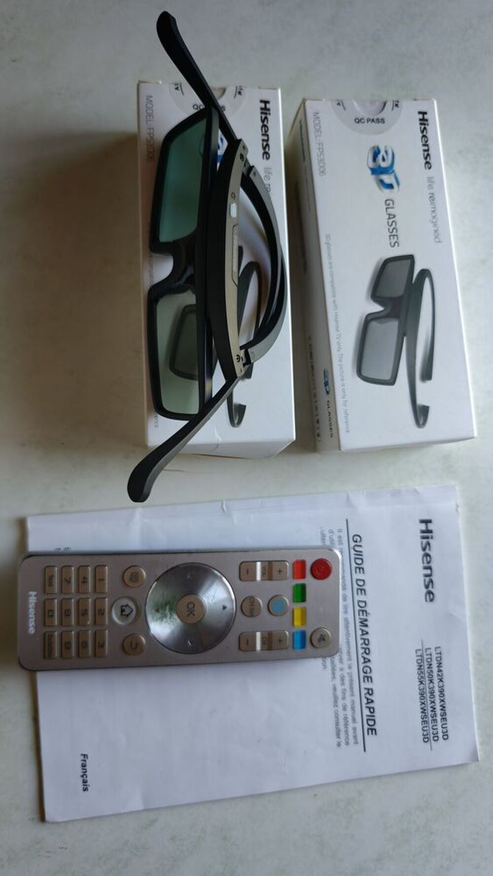 T&eacute;l&eacute;viseur Hisense 55 pouces (138 cm), Photos/Video/TV