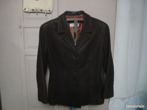 veste en cuir vintage 40 Dijon (21)