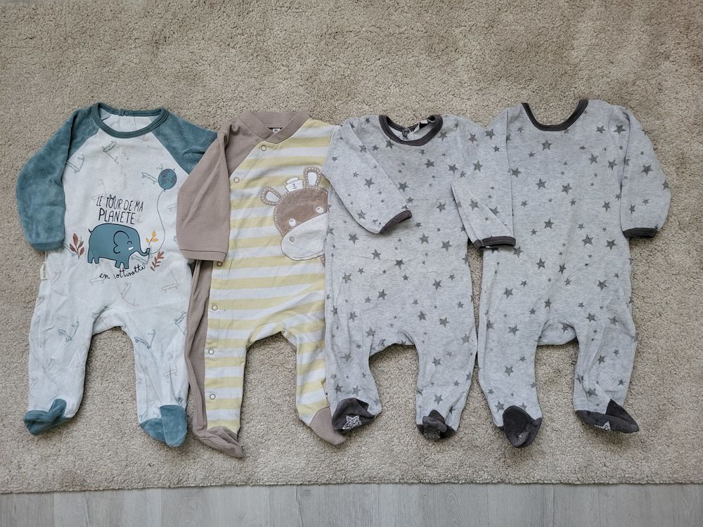 Lot v&ecirc;tements gar&ccedil;on 6 mois hiver + mi-saison - 109 pi&egrave;ces Vêtements enfants
