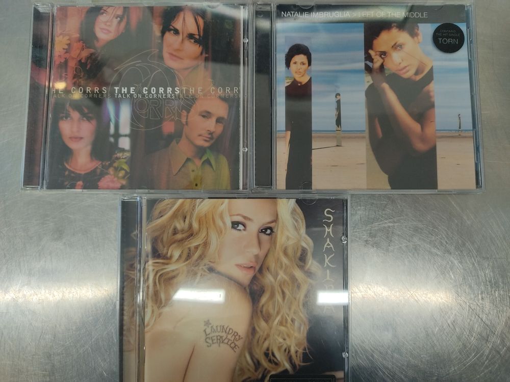 lot de 3 CD CD et vinyles