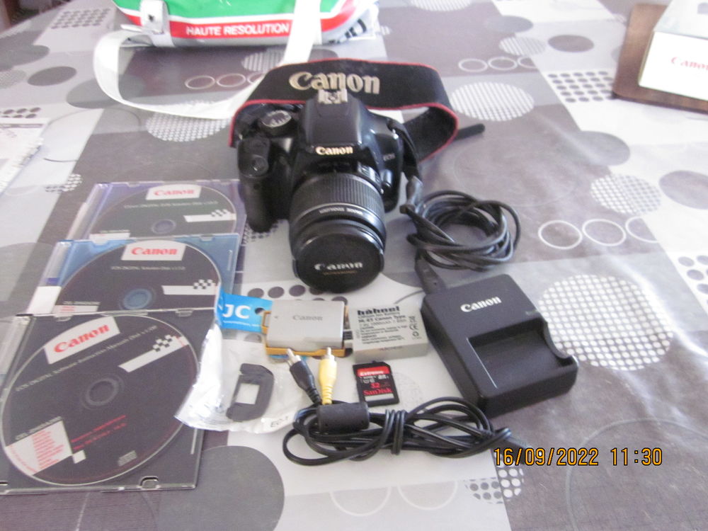 Appareil photo Canon EOS 450D Photos/Video/TV