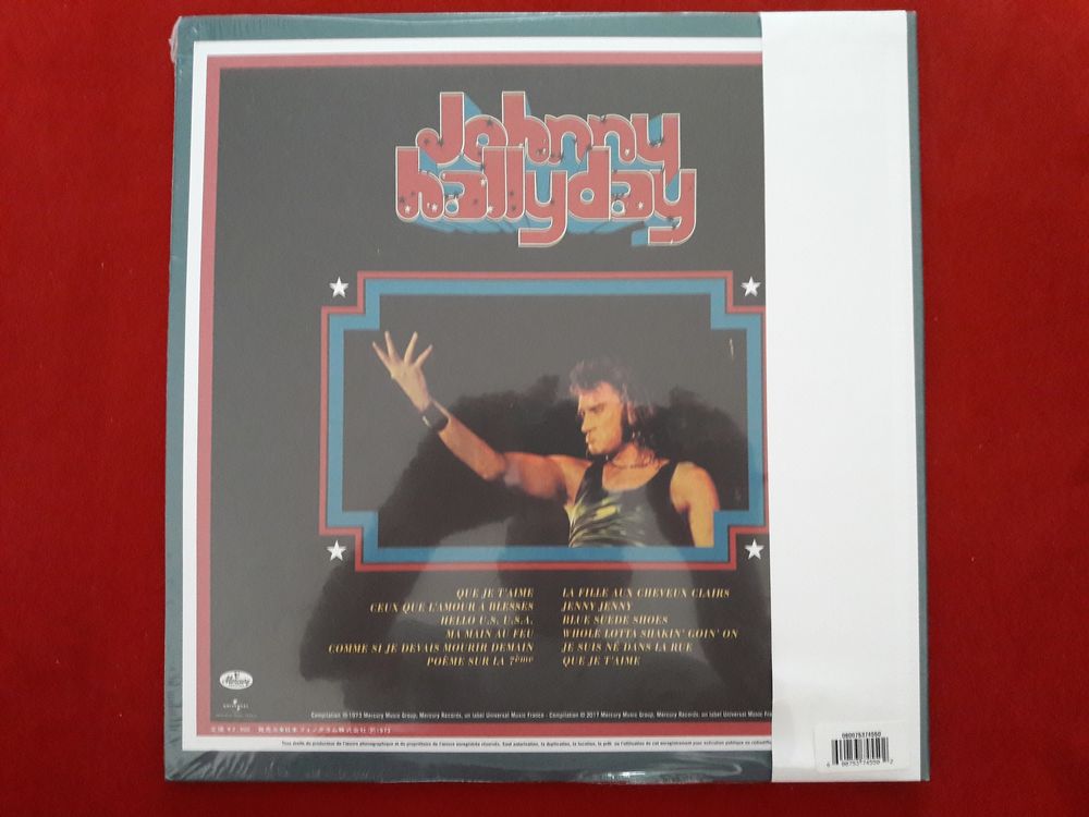 J HALLYDAY Vinyle ON STAGE import JAPON CD et vinyles