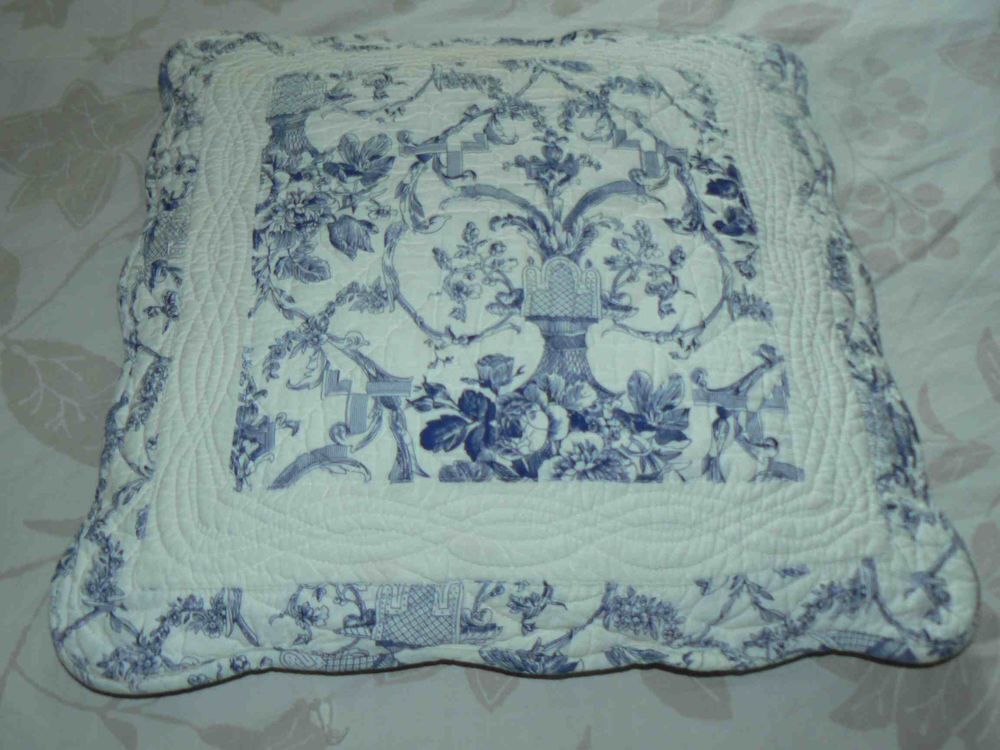 1 enveloppe de coussin en TOILE DE JOUY D�coration