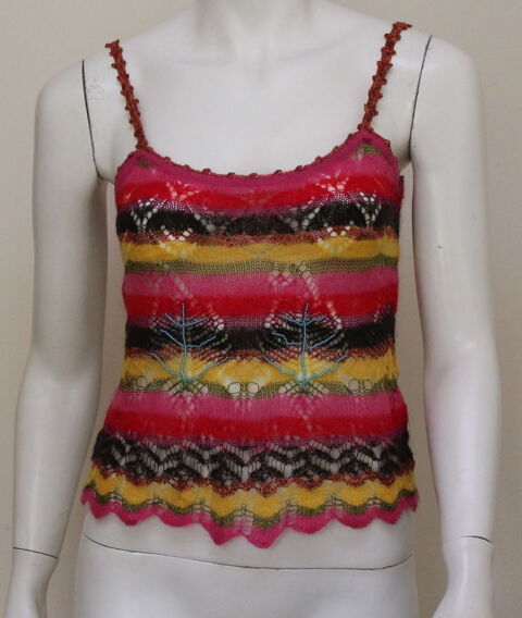 Top mohair multicolore CHRISTIAN LACROIX 
T.36/38 Fr
60 Issy-les-Moulineaux (92)