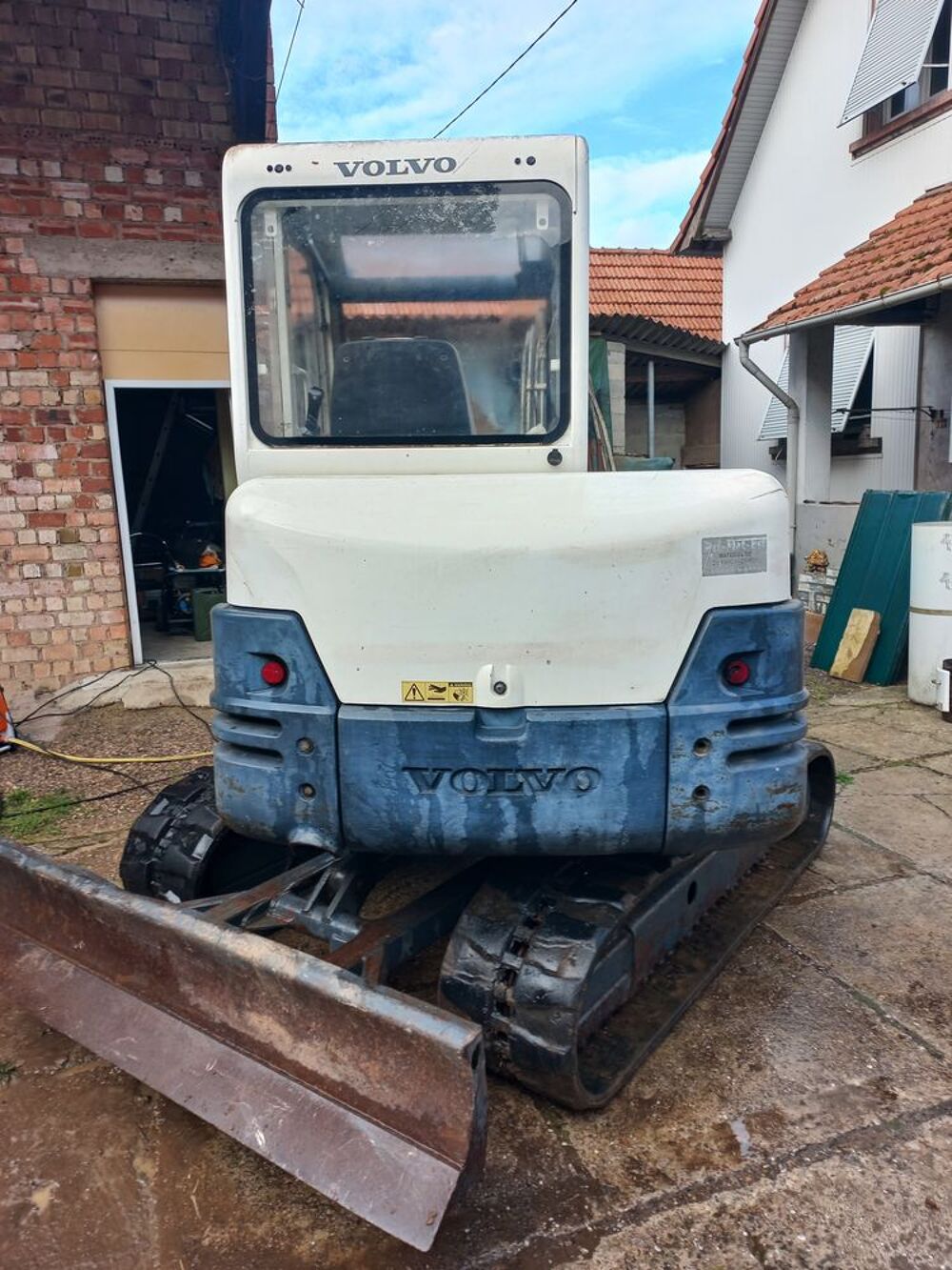 Mini pelle volvo ec45 4t5 2001 . 6000 heures Bricolage