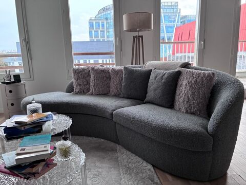 Canap�, forme courb�, � venir chercher paris italie 300 Le Kremlin-Bic�tre (94)