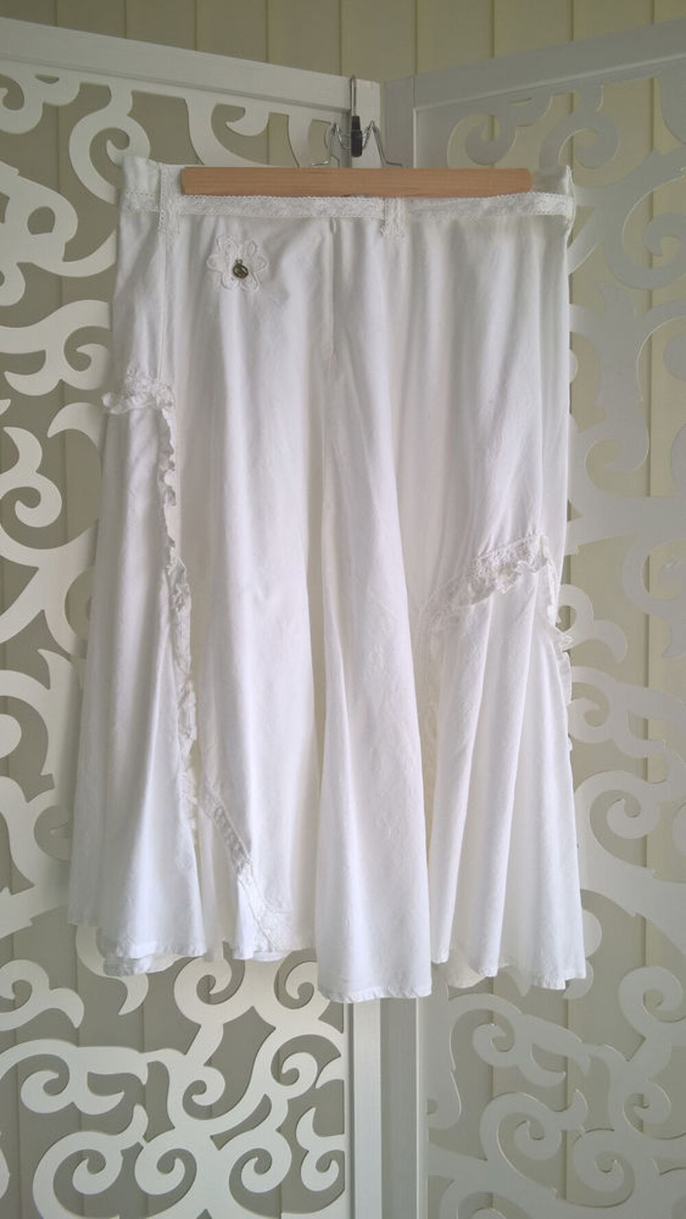 Jupe blanche DDP Vêtements