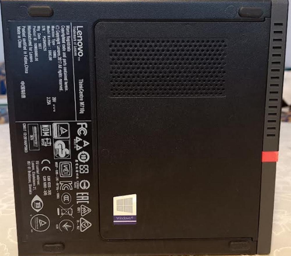 PC fixe LENOVO ThinkCentre M710Q Tiny Matériel informatique