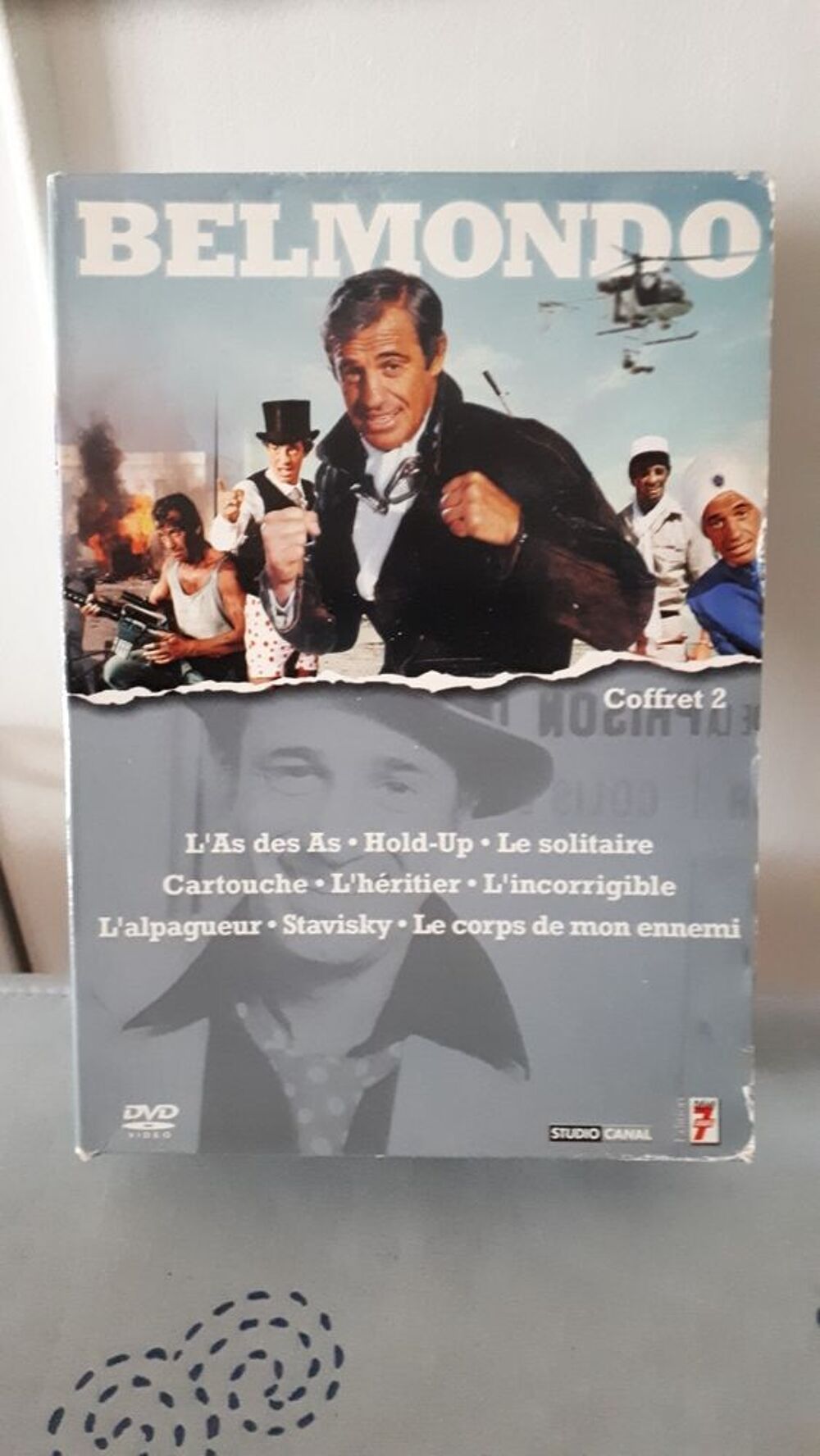 COFFRET 2 - BELMONDO - 8 DVD DVD et blu-ray
