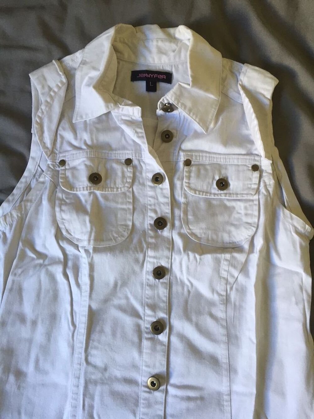 Robe tunique blanche Jennyfer - Taille L Vêtements