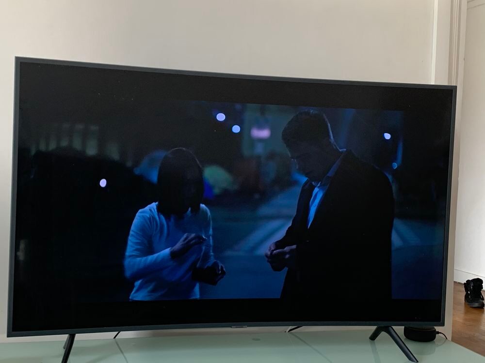 Smart TV Samsung 55 pouces incurv&eacute; Photos/Video/TV