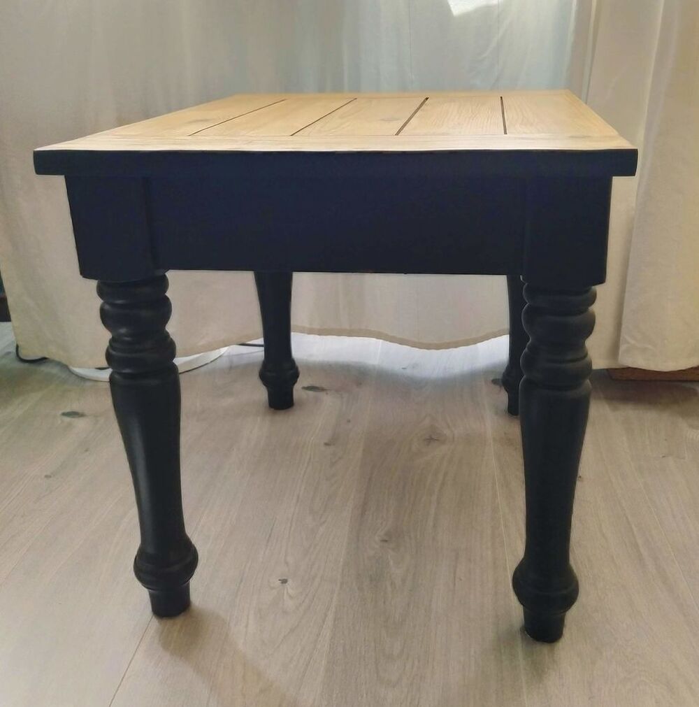 Table basse relook&eacute;e Meubles